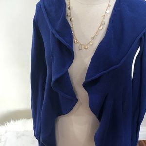 👗Ann Taylor Loft Outlet Navy Blue Cardigan